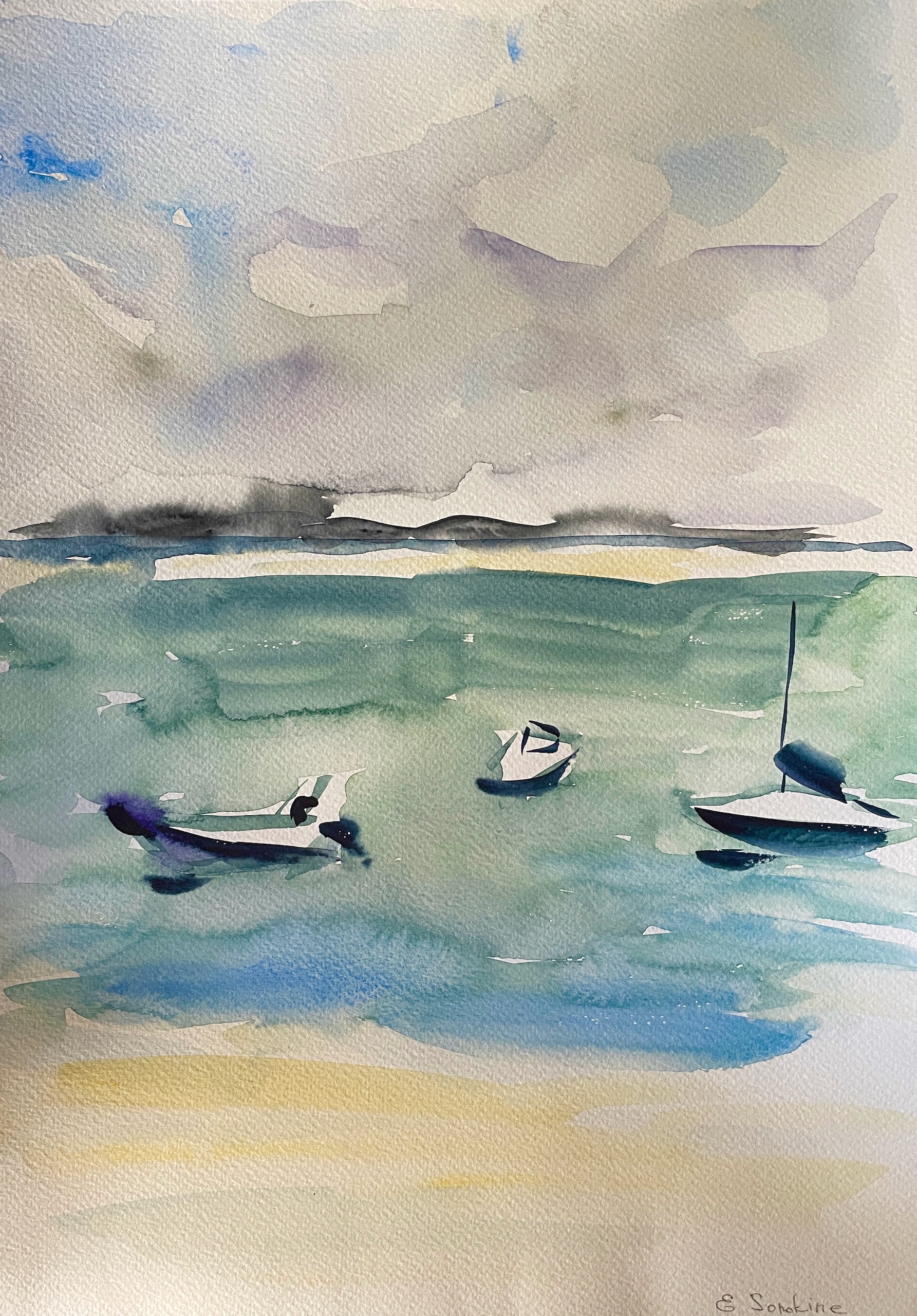 Plein air at the sea